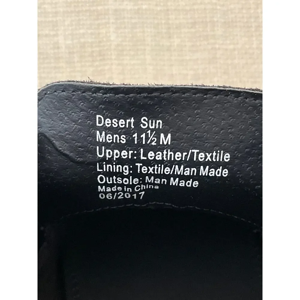 Reaction Kenneth Cole Chukka Boots, Desert Sun.‎ Grey Tweed, Suede, Men's 11.5 M
